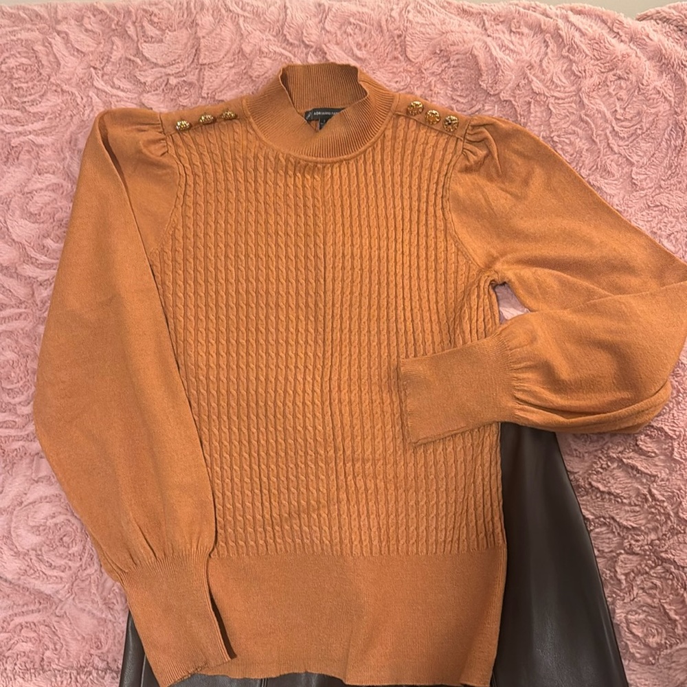 Gold sweater